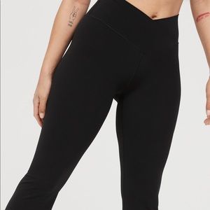 Aerie Crossover Flare Leggings